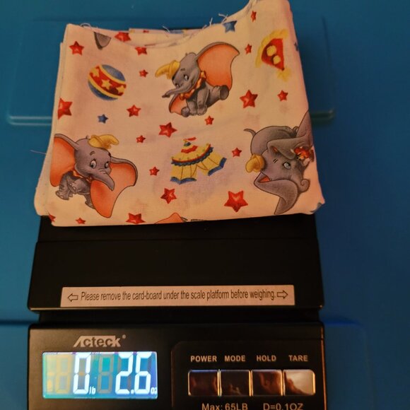 Sweet Dumbo the Elephant Fabric Fat Quarter - Disney - Picture 3 of 3